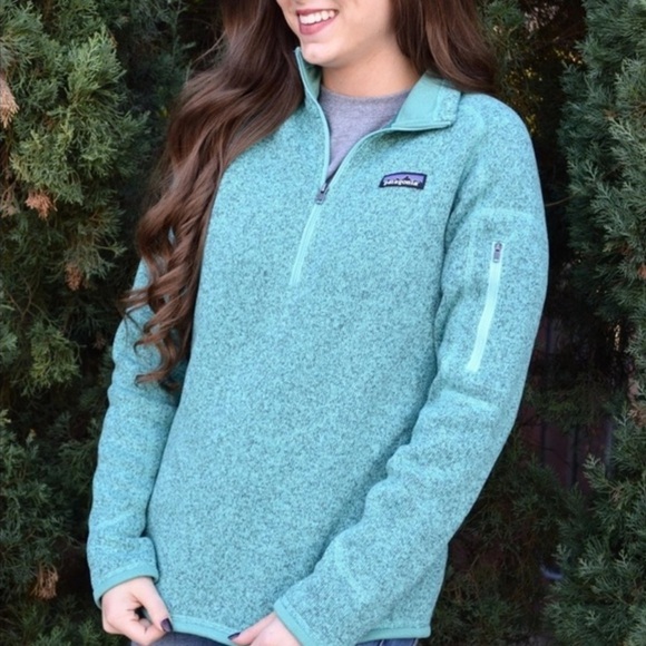 Patagonia Better Sweater Small Teal Pullover Lightweight Outdoor Hiking Camping - Picture 13 of 13
